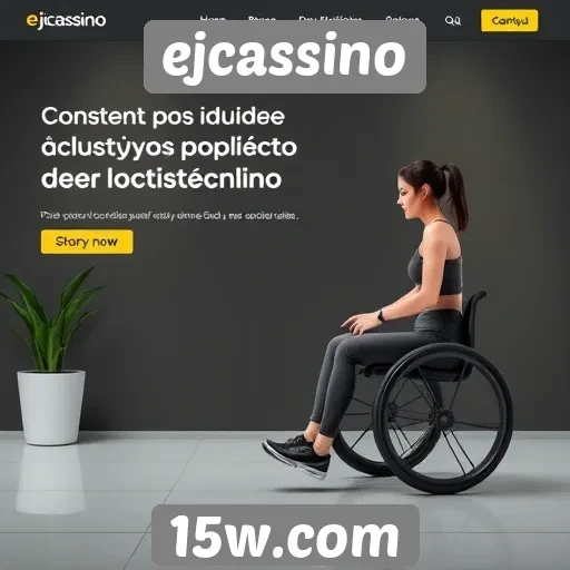 Acessibilidade e usabilidade no site ejcassino