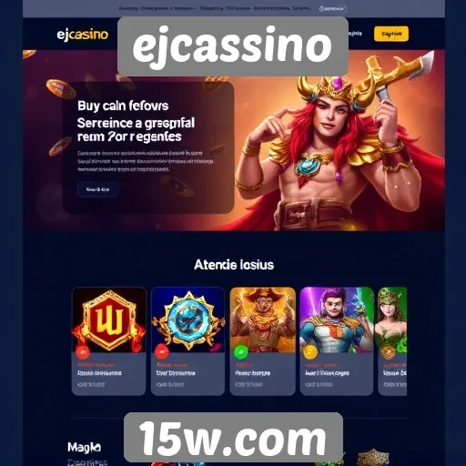 Usabilidade e design do site ejcassino